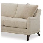 Halsted Sofa in Conrad Cane Crypton by Wesley Hall - front view close up